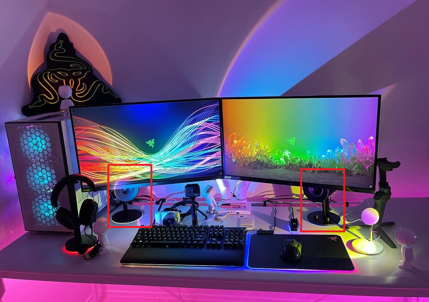 레이저 Nommo Chroma 모니터 스피커